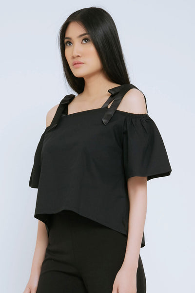 Blossom Top Black