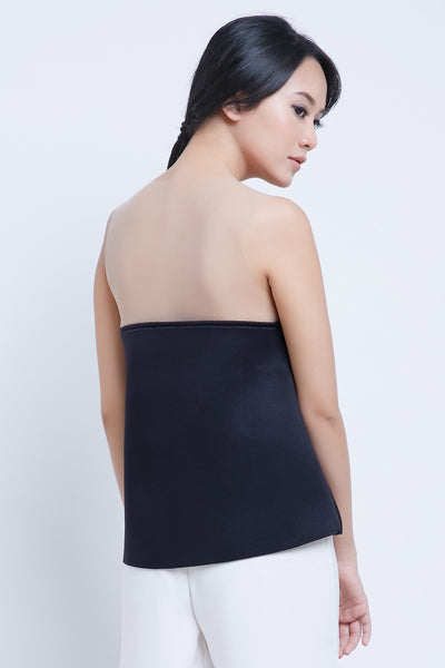 Calla Scuba Top Black