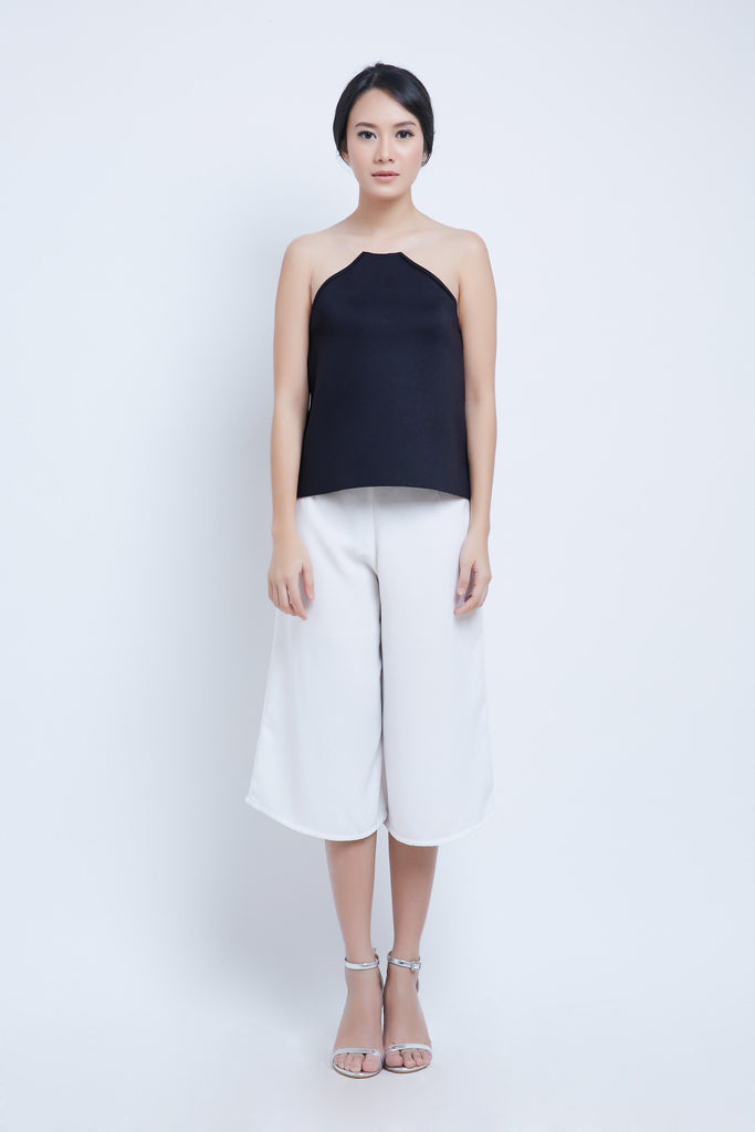 Calla Scuba Top Black